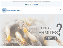 Tablet Screenshot of ipcspestcontrol.com